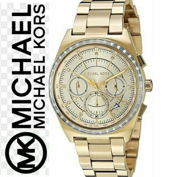 Michael Kors Accessories - 🍃⚘Michael Kors⚘🍃Vail Gold Chronograph